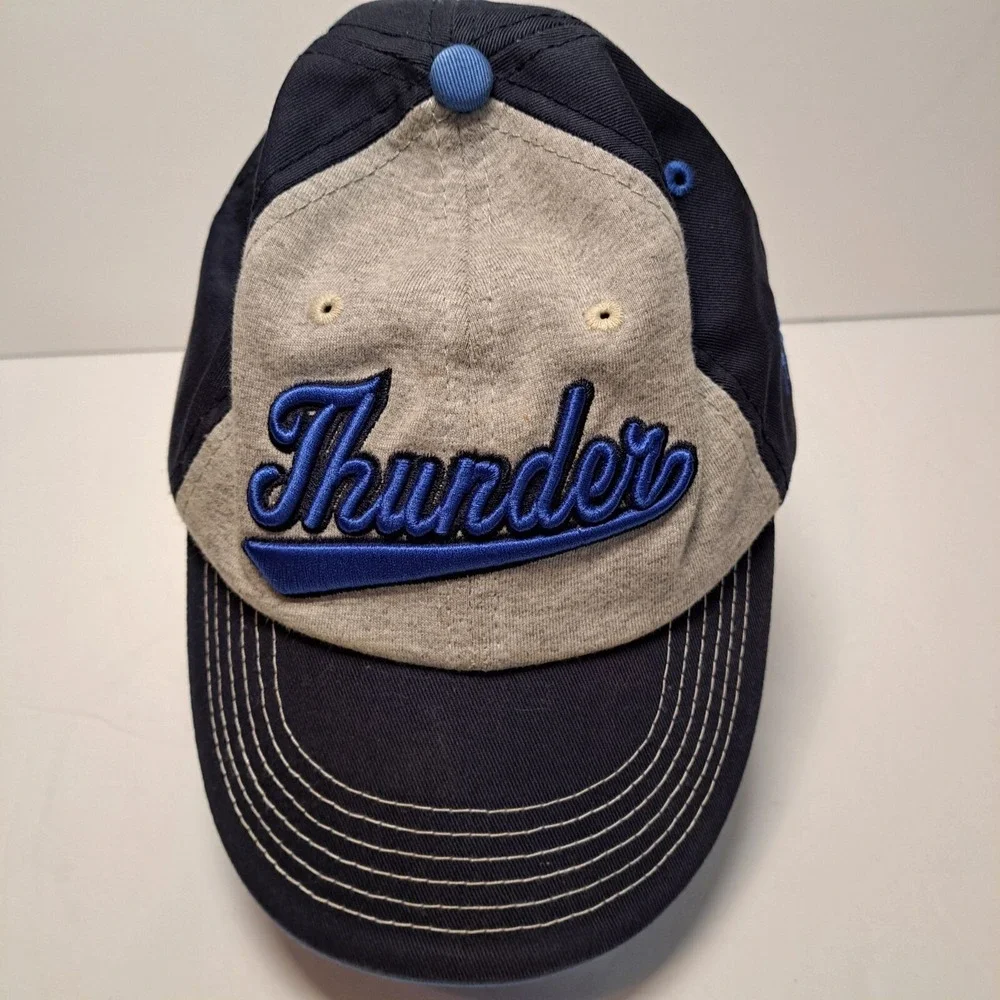 OKC Thunder NBA YOUTH Kids 4-7 cap hat Adidas Adjust OSFM Oklahoma City Cotton